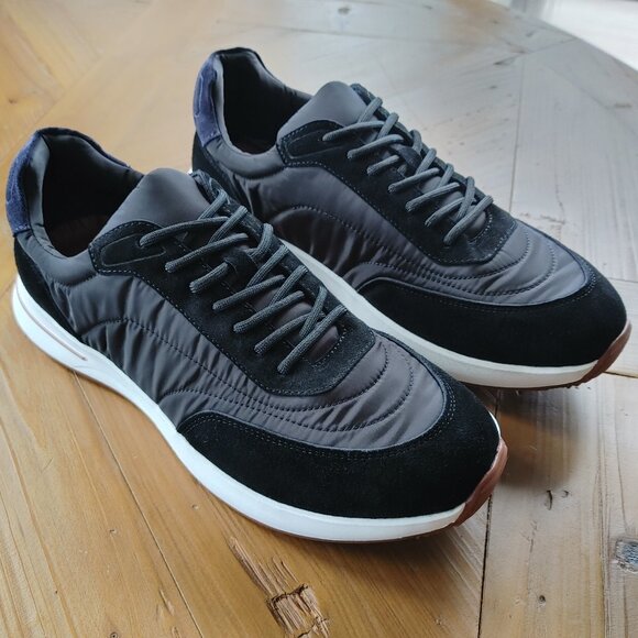Loro Piana Weekend Walk Storm System® Suede Sneakers size 46 (New) - Picture 1 of 15